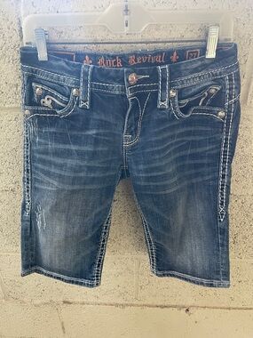 Rock Revival Bermuda Shorts